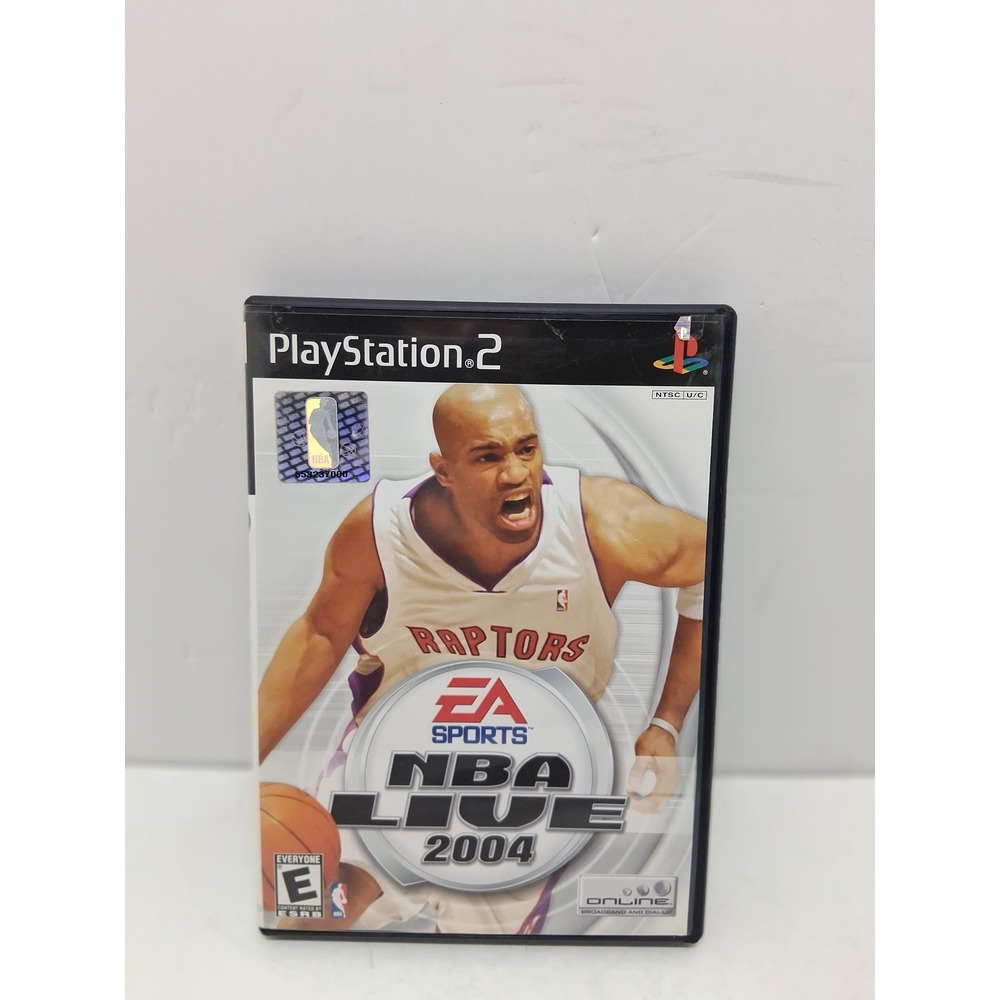 NBA Live 2004 Sony PlayStation 2 PS2 EA Sports Vince Carter Complete CIB